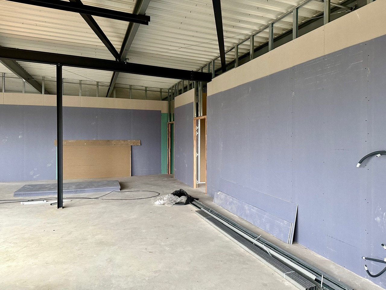 ITQ Security à Serris — Travaux de plâtrerie