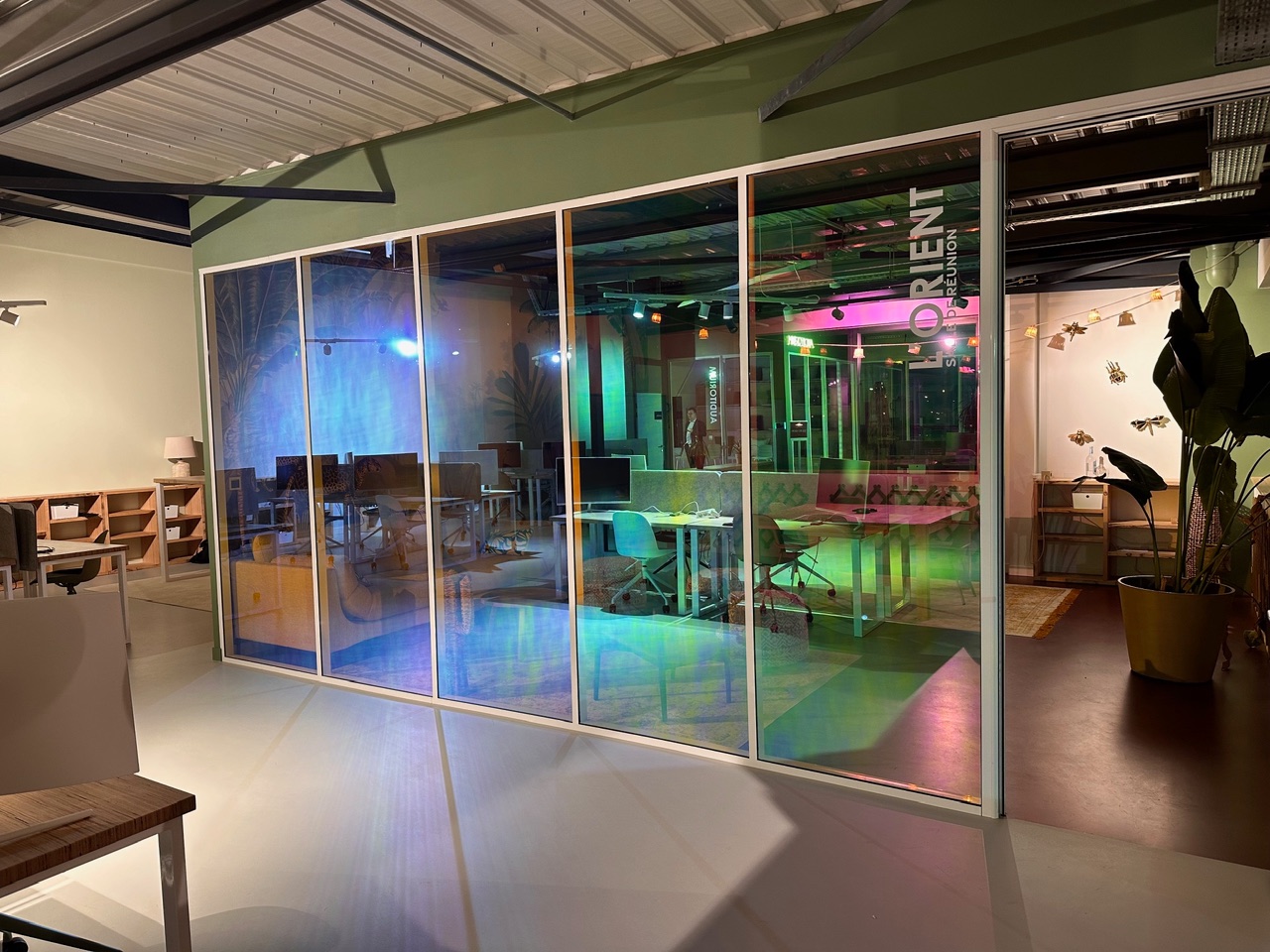 ITQ Security à Serris — Espace vitré aménagé
