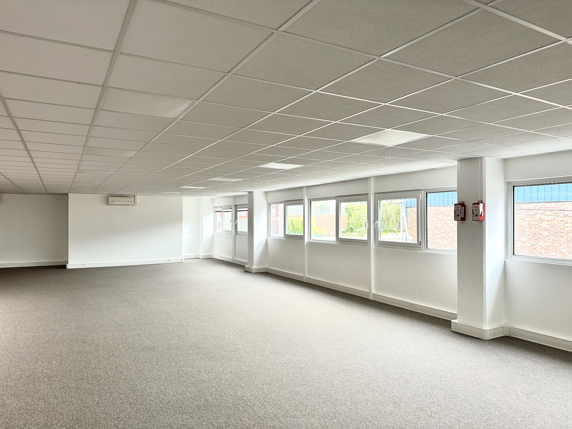 Le plateau avant cloisonnement à Saint-Denis